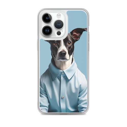 Sad Dog Blue iPhone Case