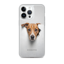 Funny Sad Dog Peep iPhone Case