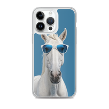 Cool Blue Horse iPhone Case