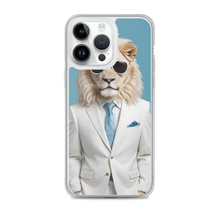 Funky White Lion iPhone Case