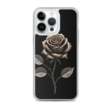 Rose Copper Art iPhone Case