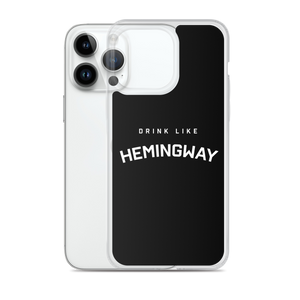 Drink Like Hemingway Clear Case for iPhone®