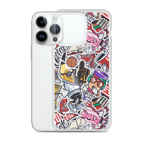 Street Art College Pattern iPhone Case