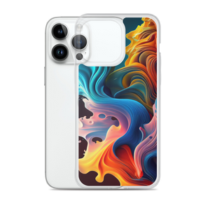 Colorful Swirl Background iPhone® Phone Case