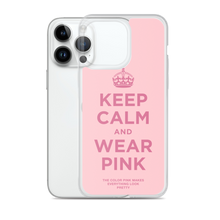 Keep Calm and Wear Pink iPhone® Phone Case