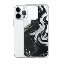 Black and White Fluid iPhone® Phone Case