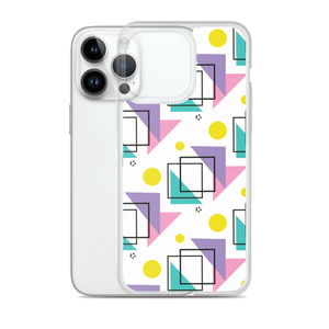 Memphis Colorful Pattern 02 iPhone® Phone Case