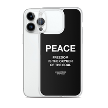 Freedom is the oxygen of the soul iPhone® Phone Case