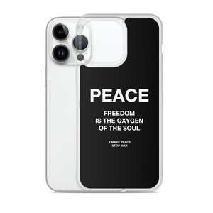 Freedom is the oxygen of the soul iPhone® Phone Case