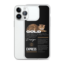 Gold Bengal Cat iPhone Case