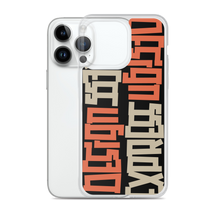 Design Express Typography iPhone Case