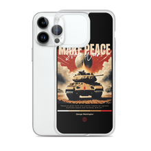 Make Peace Stop War Tank iPhone Case