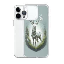 Green White Deer iPhone Case