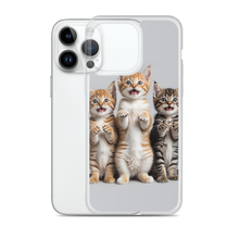 Funny Tripple Cats iPhone Case