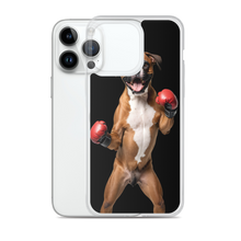 Boxer Boxing Black iPhone Case