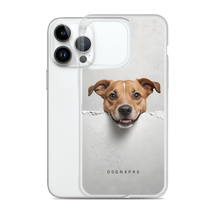 Smile Dog Peep iPhone Case