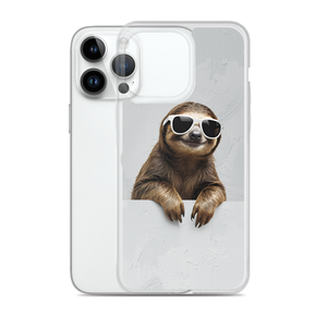 Cool Smiling Sloth iPhone Case