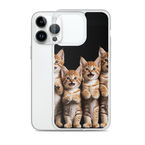 Four Cute Cats iPhone Case