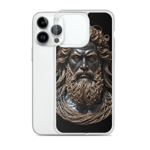 Zeus Copper Wire Sculpture iPhone Case