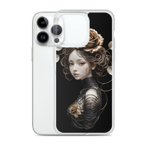 Lady Rose Copper Wire Art iPhone Case