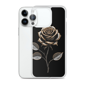 Rose Copper Art iPhone Case