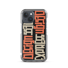 Design Express Typography iPhone Case