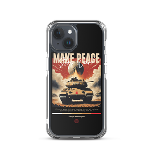 Make Peace Stop War Tank iPhone Case