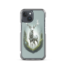 Green White Deer iPhone Case