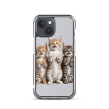 Funny Tripple Cats iPhone Case