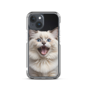 Angry Ragdoll Kitten iPhone Case