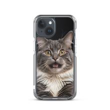 Shocked Cat Face iPhone Case