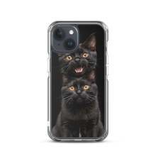 Two Black Cats Follows iPhone Case