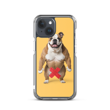 Bulldog X-Tape Yellow iPhone Case