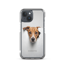 Funny Sad Dog Peep iPhone Case