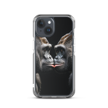 Gorilla Kissing iPhone Case