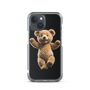 Happy Teddy Bear iPhone Case