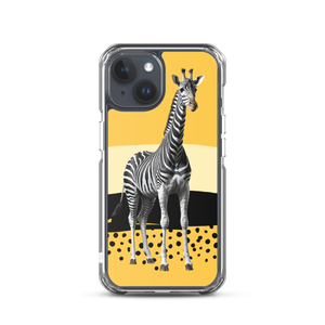 Giraffe Zebra Skin iPhone Case