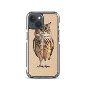 Cat Owl iPhone Case