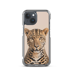 Leopard Potrait iPhone Case