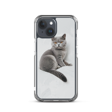 Relaxing British Shorthair Cat iPhone Case