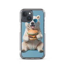 Polar Bear and Burger iPhone Case