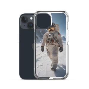 Astronaut Snow iPhone Case