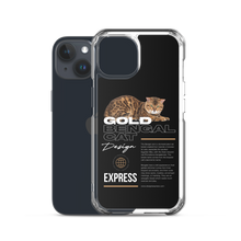 Gold Bengal Cat iPhone Case