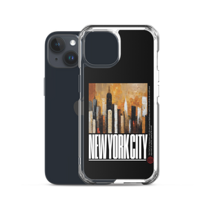 NYC Landscape Painting iPhone Case