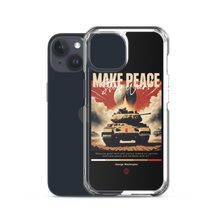 Make Peace Stop War Tank iPhone Case