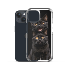 Two Black Cats Follows iPhone Case