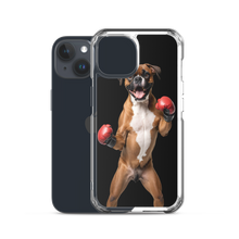 Boxer Boxing Black iPhone Case