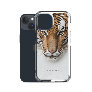 Silent Tiger Head iPhone Case