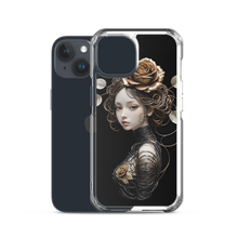 Lady Rose Copper Wire Art iPhone Case