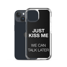 Just Kiss Me (Funny) iPhone Case